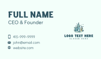 Castle Pencil Preschool  Business Card Image Preview