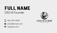 Female Lawyer Justice Business Card Preview