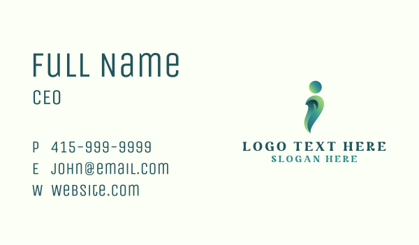 Eco Friendly Organic Leaf Business Card Design Image Preview