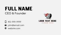 Wrench Tire Automotive Business Card Preview