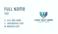 Eagle Wing Crest Business Card Image Preview