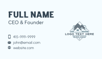 House Roof Fence Business Card Image Preview