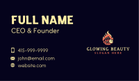 Hot Fish Grill Business Card Design