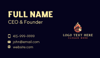 Hot Fish Grill Business Card Preview