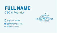 Transport Yacht Boat  Business Card Image Preview