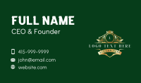 Premium Crown Monarch Business Card Design