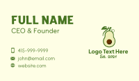 Avocado Fruit Bomb  Business Card Image Preview