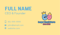 King Queen Egg  Business Card Image Preview
