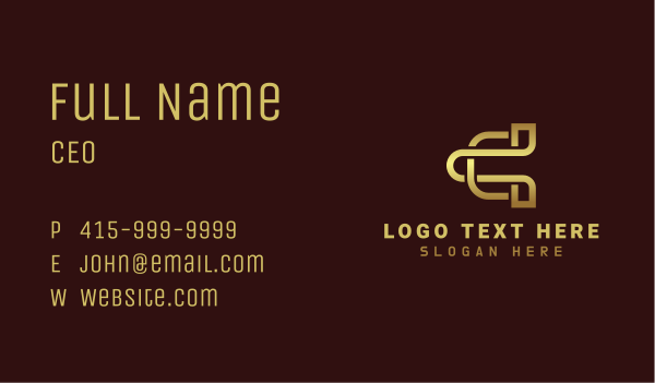 Business Agency Letter C Business Card Design Image Preview