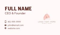 Triangle Brushstroke Lettermark Business Card Image Preview