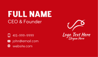 Minimalist Bull Business Card Image Preview