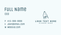Dobermann Guard Dog Business Card Image Preview