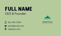 Mountain Summit Hike Business Card Image Preview
