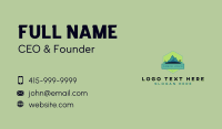 Mountain Summit Hike Business Card Image Preview