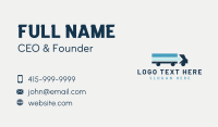 Arrow Truck Vehicle Business Card Image Preview