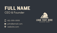 Bear Cloche Dining Business Card Image Preview