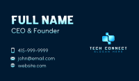 Tech Digital Pixel Business Card Image Preview