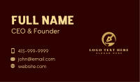Premium Pen Writing Business Card Image Preview