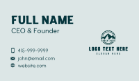 Mountain Trek Park Business Card Design