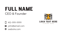 Tiger Eyes Safari Business Card Image Preview