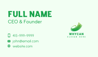 Money Swoosh Cash Business Card Image Preview