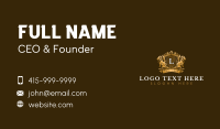 Elegant Lion Shield Business Card Image Preview