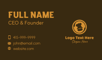 Loaf Baker Badge Business Card Design