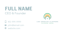Sunrise House Window Business Card Image Preview