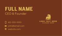 Wild Tapir Safari Business Card Image Preview