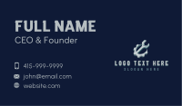  Wrench Mechanic Garage Business Card Image Preview