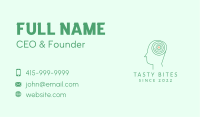 Human Healthy Mind Business Card Image Preview