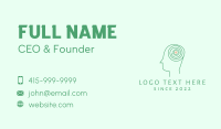 Human Healthy Mind Business Card Image Preview