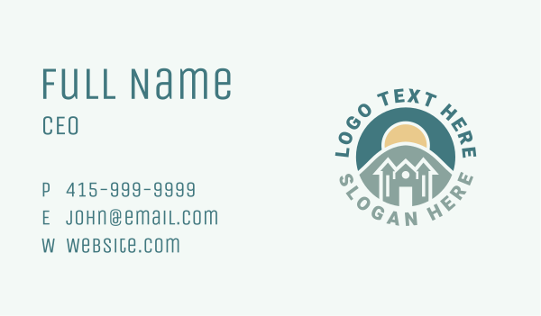 Rural Farm House Business Card Design Image Preview