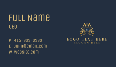 Luxury Royal Hotel Business Card Image Preview