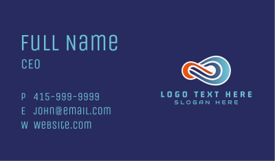 Business Agency Loop Business Card Image Preview