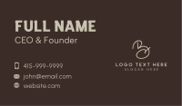 Classic Letter BC Business  Business Card Image Preview