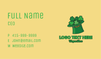 Leprechaun Shamrock Hat  Business Card Image Preview