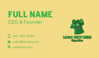Leprechaun Shamrock Hat  Business Card Image Preview