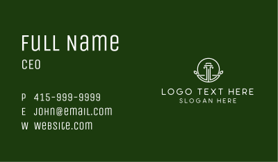 White Column Insurance  Business Card Image Preview