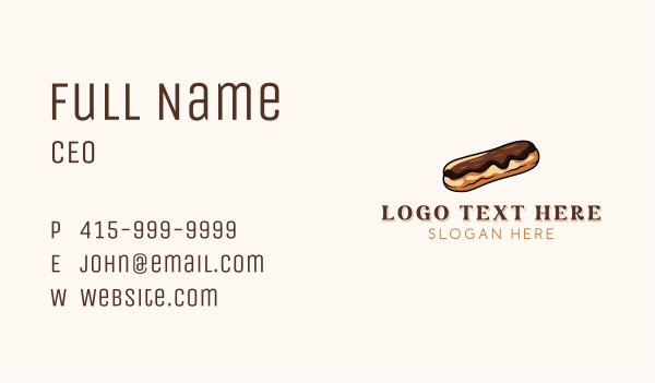 Donut Dessert Pastry Business Card Design Image Preview