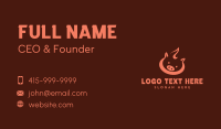 Pork Meat Butcher Business Card Preview