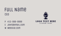Haircut Barber Chair Business Card Image Preview
