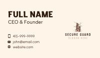 Building Architecture Draftsman Business Card Design