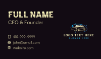 Auto Detailing Polisher Business Card Preview