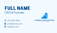 Generic Company Letter A Business Card Image Preview