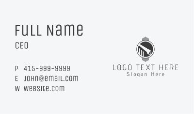 Saw Renovation Hardware Business Card Image Preview