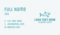 Shark Aquarium Wildlife  Business Card Image Preview