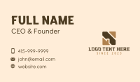 Brick Wall Letter Z Business Card Image Preview