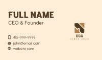 Brick Wall Letter Z Business Card Image Preview