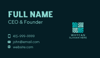 Creative Waves Window Business Card Image Preview